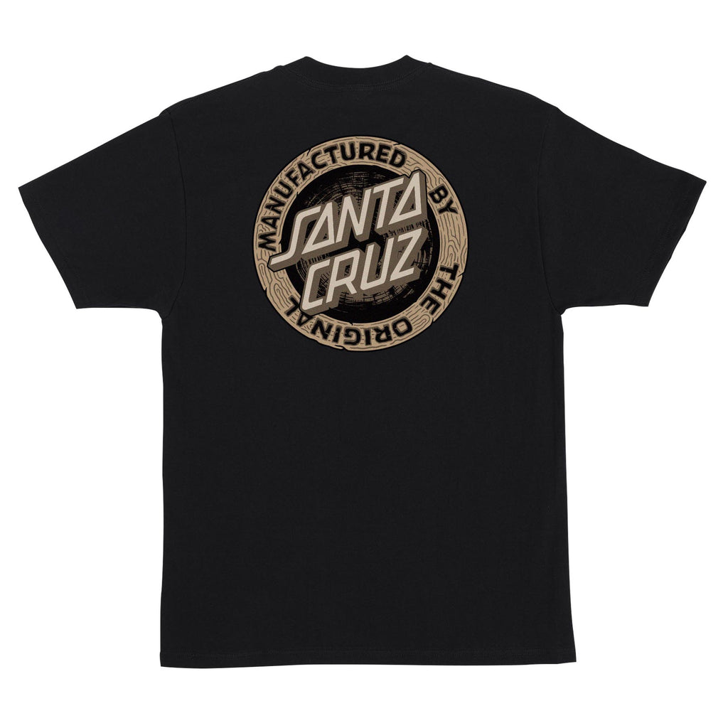 Santa Cruz Skateboards Carved MFG Mens Santa Cruz T-Shirt