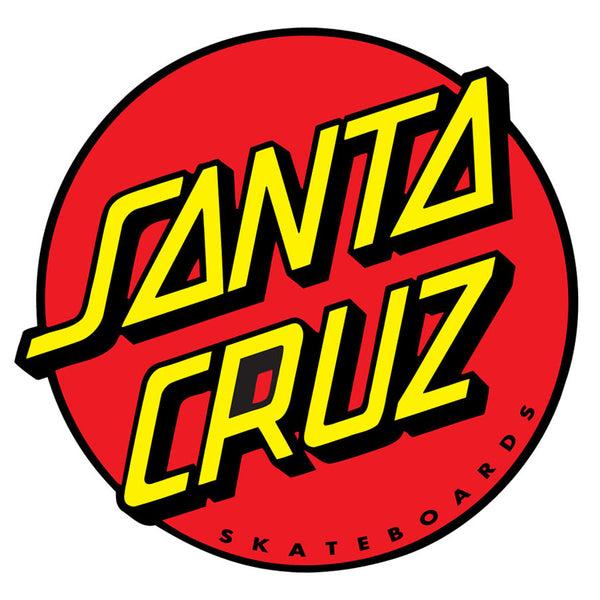 santa cruz skateboards Classic Dot 6in Santa Cruz Stickers (25 Pack)