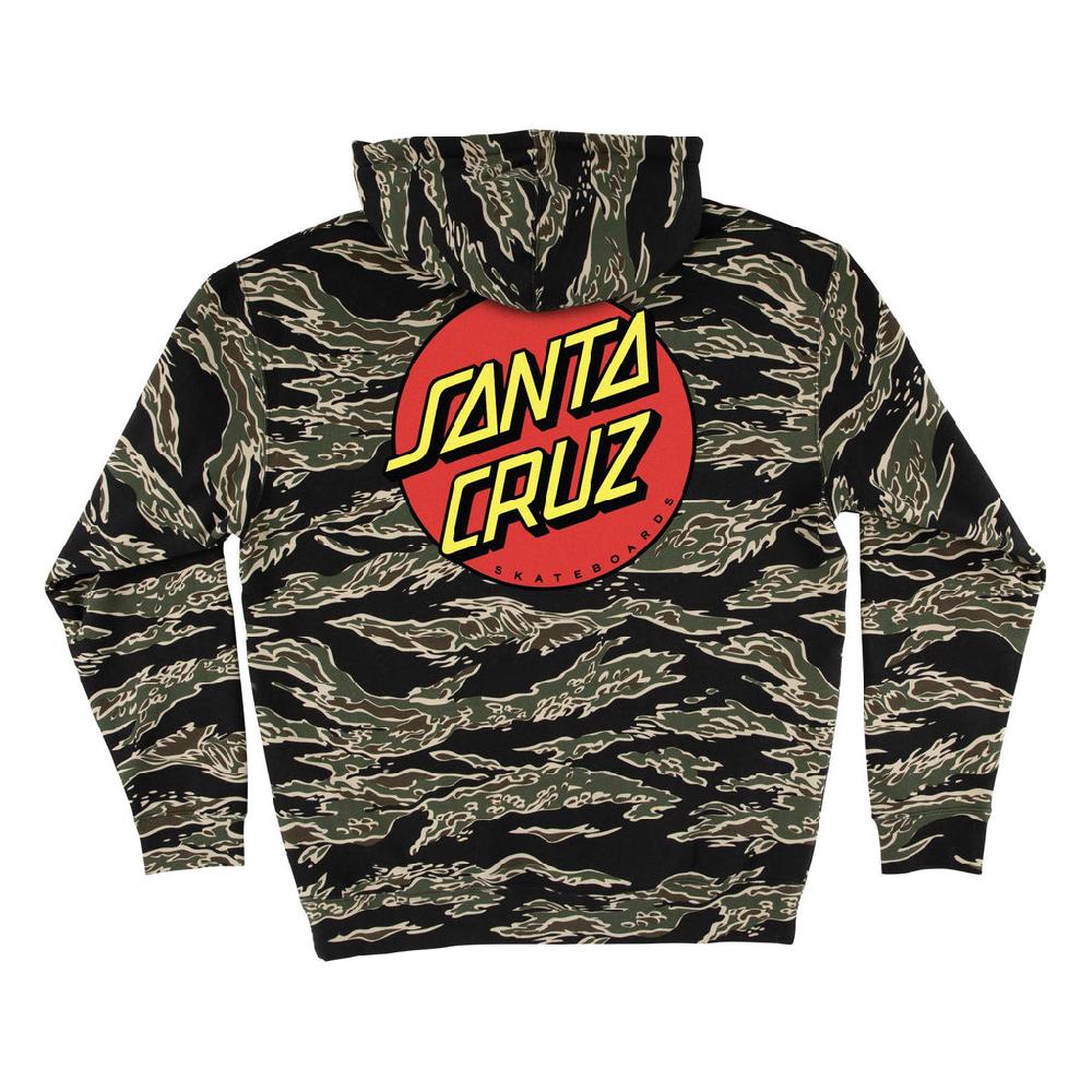 Santa Cruz Skateboards Classic Dot Mens Santa Cruz Hoodie