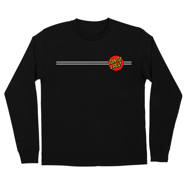 santa cruz skateboards Classic Dot Mens Santa Cruz Longsleeve T-Shirt