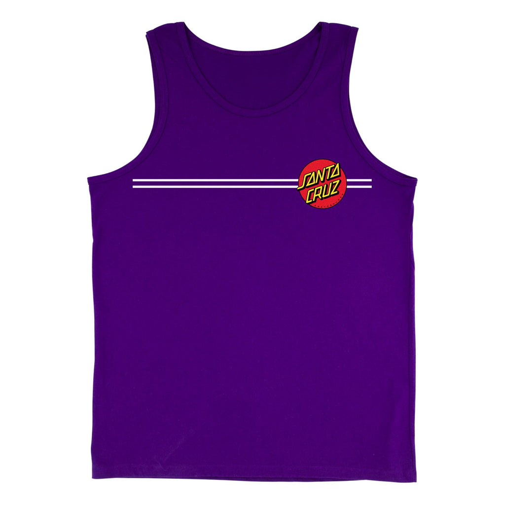 Santa Cruz Skateboards Classic Dot Mens Santa Cruz Tank