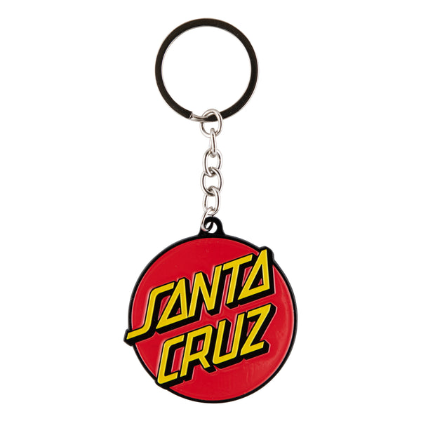 santa cruz skateboards Classic Dot Santa Cruz Keychain