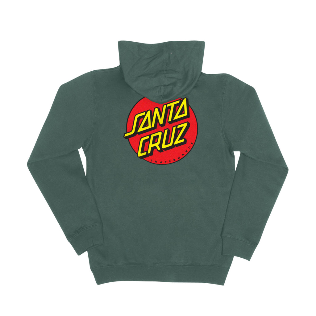 Santa Cruz Skateboards Classic Dot Santa Cruz Youth Hoodie