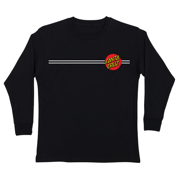 santa cruz skateboards Classic Dot Santa Cruz Youth Longsleeve T-Shirt