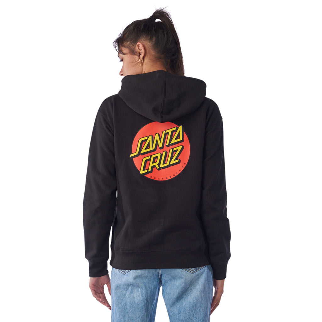 Santa Cruz Skateboards Classic Dot Womens Santa Cruz Hoodie
