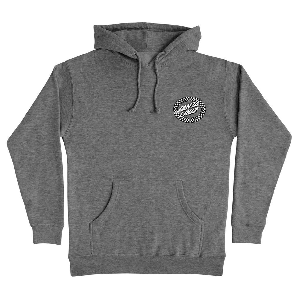 Santa Cruz Skateboards Collage Oval Dot Mens Santa Cruz Hoodie