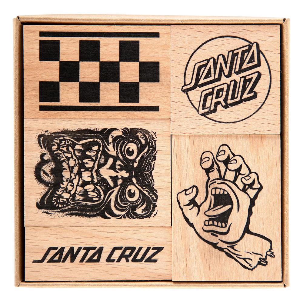 Santa Cruz Skateboards Collectible 2026 Santa Cruz Stamp Set