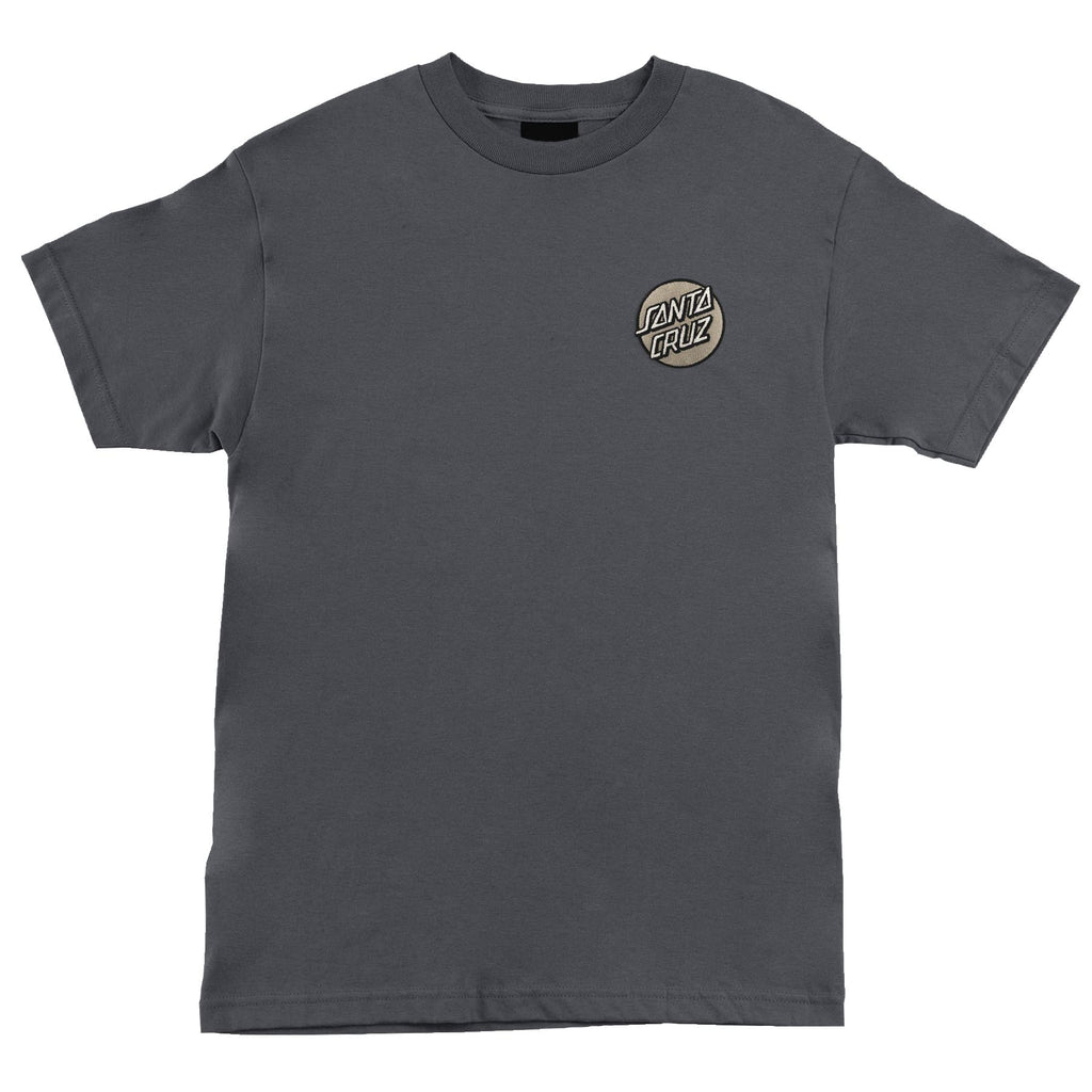 Santa Cruz Skateboards Cruz Embroidered Mens Santa Cruz T-Shirt