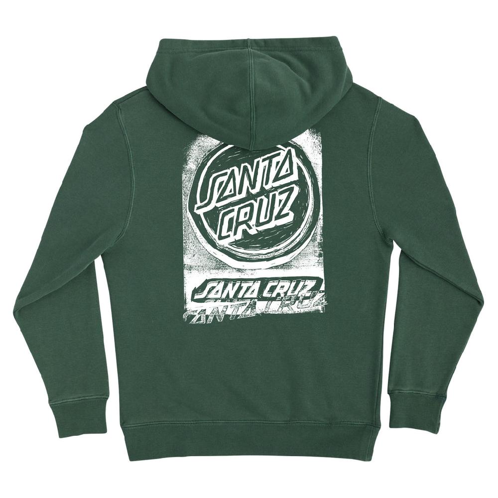 Santa Cruz Skateboards Cut Opus Youth Santa Cruz Hoodie