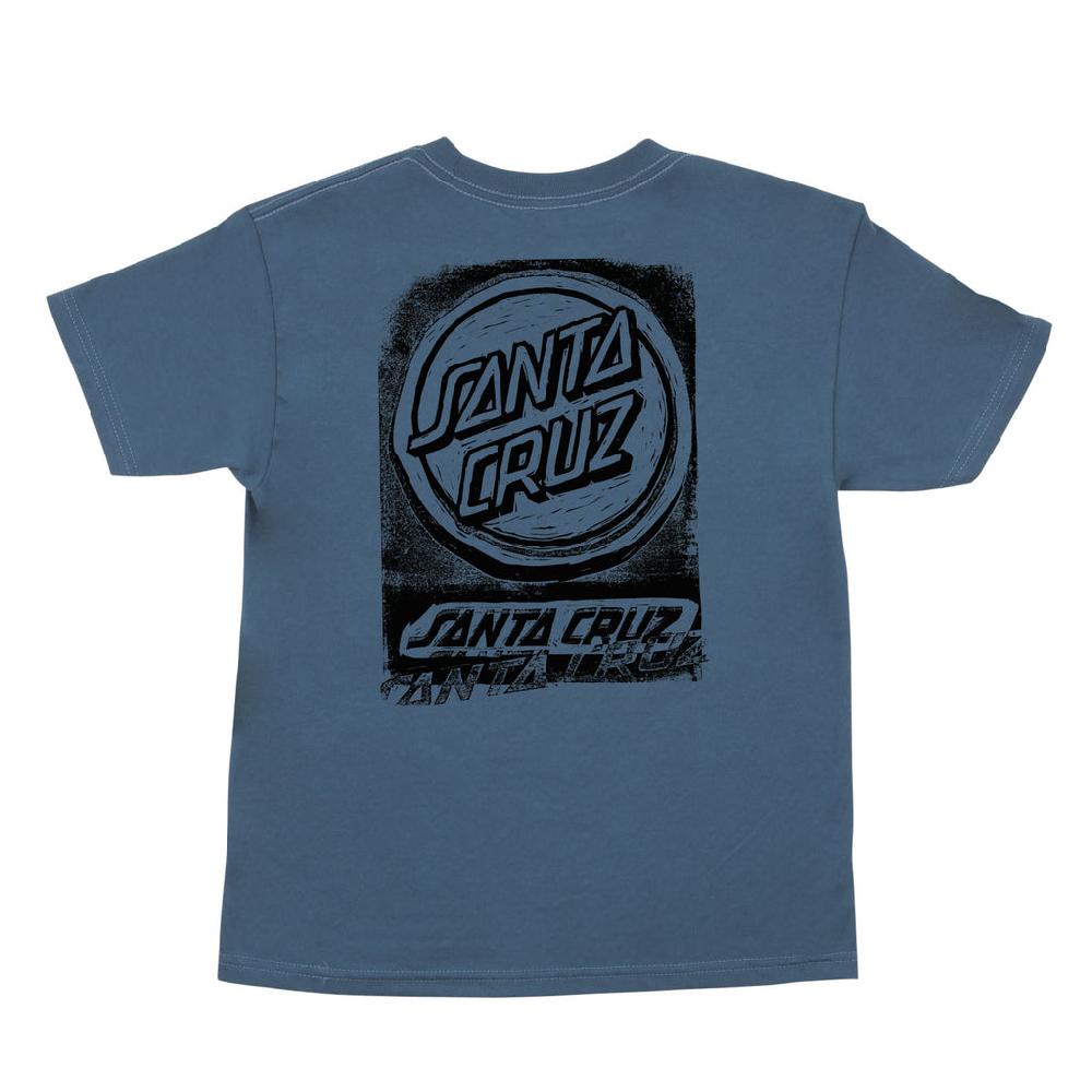 Santa Cruz Skateboards Cut Opus Youth Santa Cruz T-Shirt