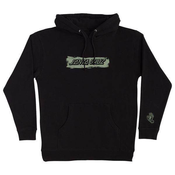 santa cruz skateboards Cut Strip Front Mens Santa Cruz Hoodie