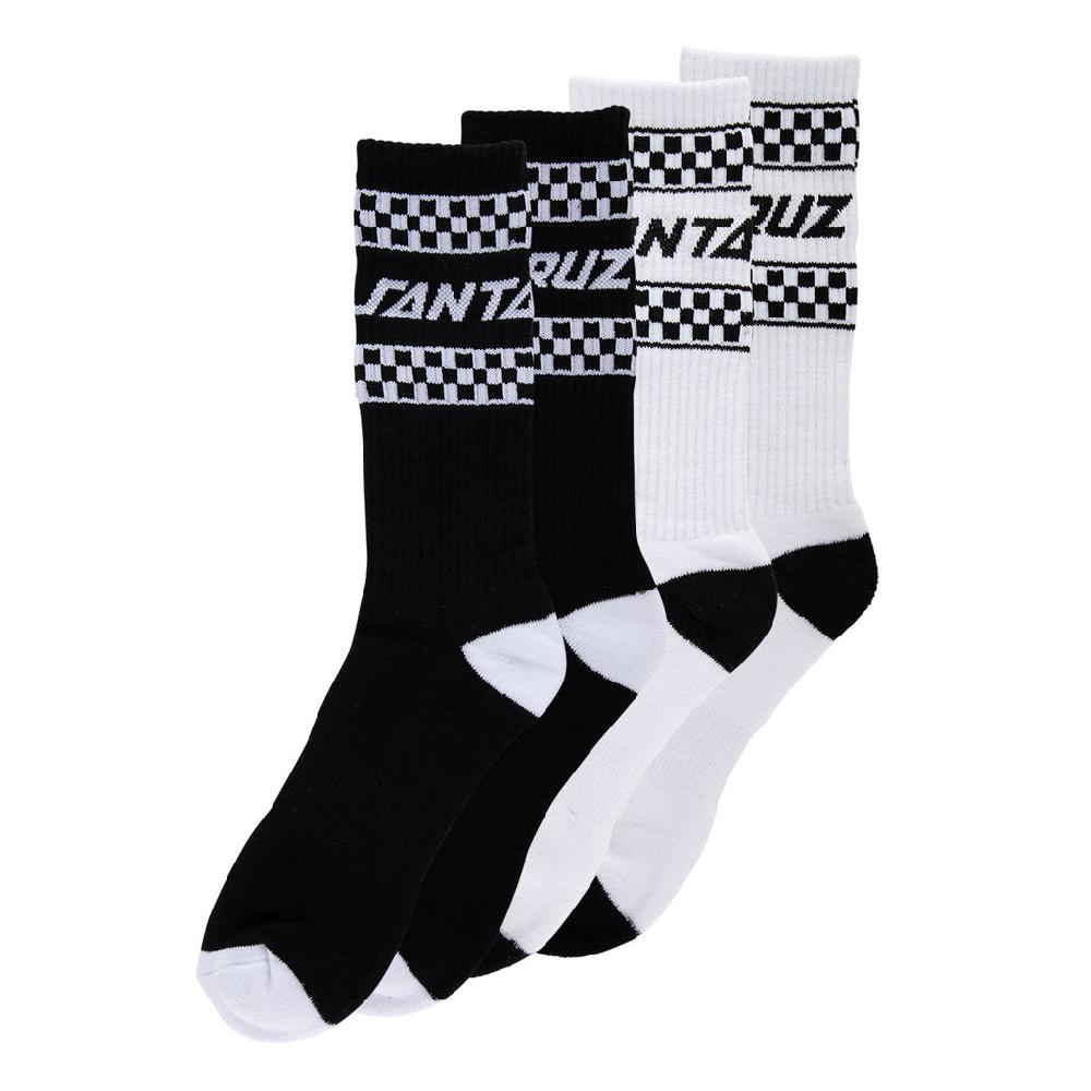 Santa Cruz Skateboards Drift Strip Santa Cruz Socks X2 Pairs