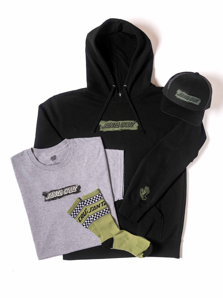 Santa Cruz Skateboards Drift Strip Santa Cruz Socks X2 Pairs