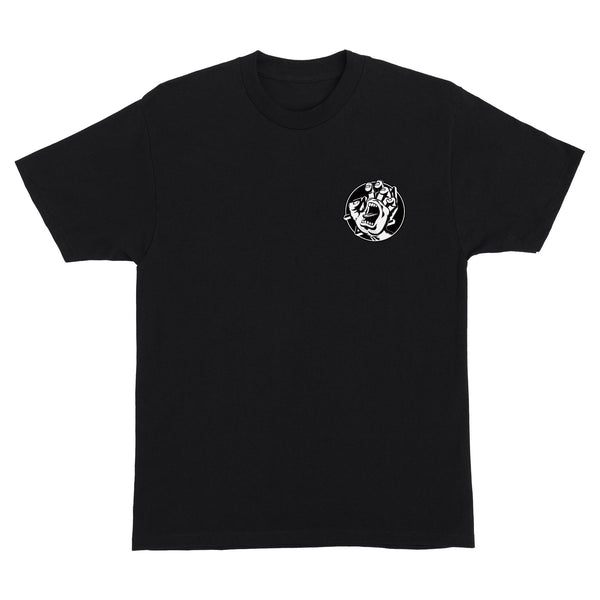 santa cruz skateboards Hand Dot Mens Santa Cruz T-Shirt