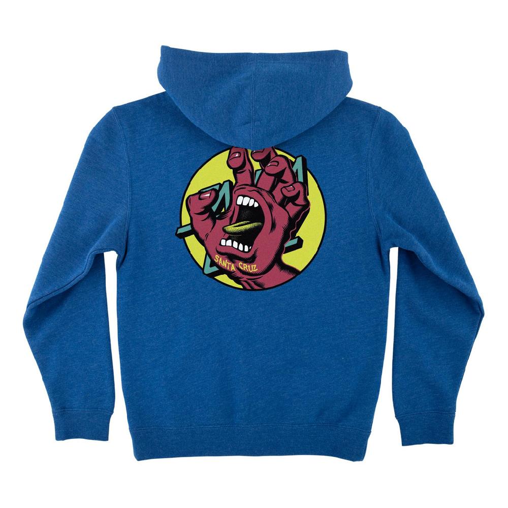 Santa Cruz Skateboards Hand Dot Santa Cruz Youth Zip Hoodie