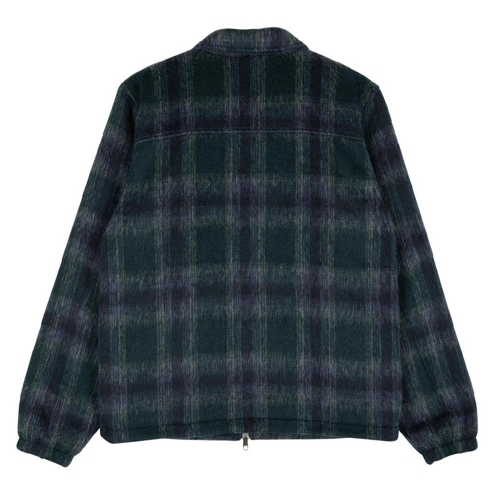 Santa Cruz Skateboards Hideout Zip Brushed Plaid Santa Cruz Mens Jacket