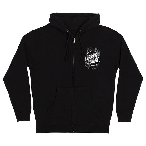 santa cruz skateboards Intersect Mens Santa Cruz Zip Hoodie