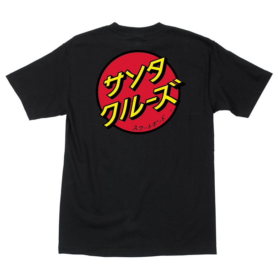 Santa Cruz Skateboards Japanese Dot Santa Cruz Mens T-Shirt