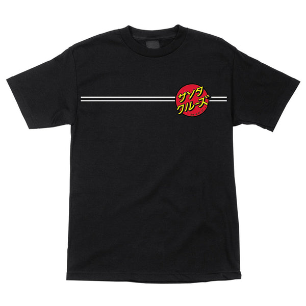 santa cruz skateboards Japanese Dot Santa Cruz Mens T-Shirt