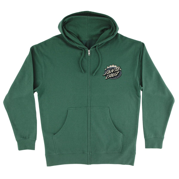 santa cruz skateboards Kendall End Of The Dot Mens Santa Cruz Zip Hoodie