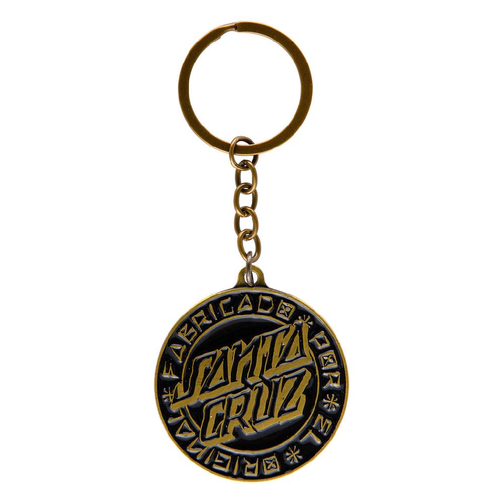 Santa Cruz Skateboards Loco Dot Santa Cruz Keychain