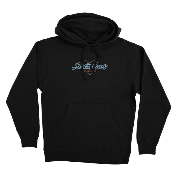 santa cruz skateboards Love Script Womens Santa Cruz Hoodie