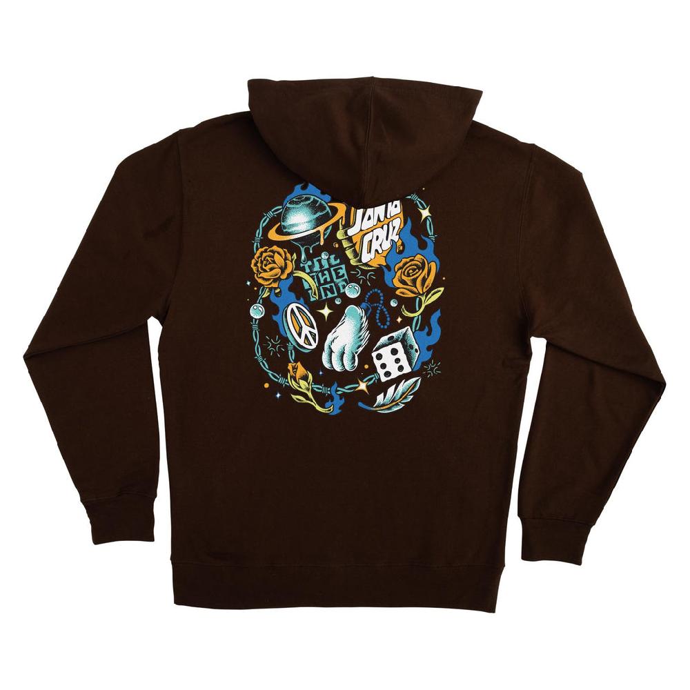 Santa Cruz Skateboards Lucky Day Womens Santa Cruz Hoodie