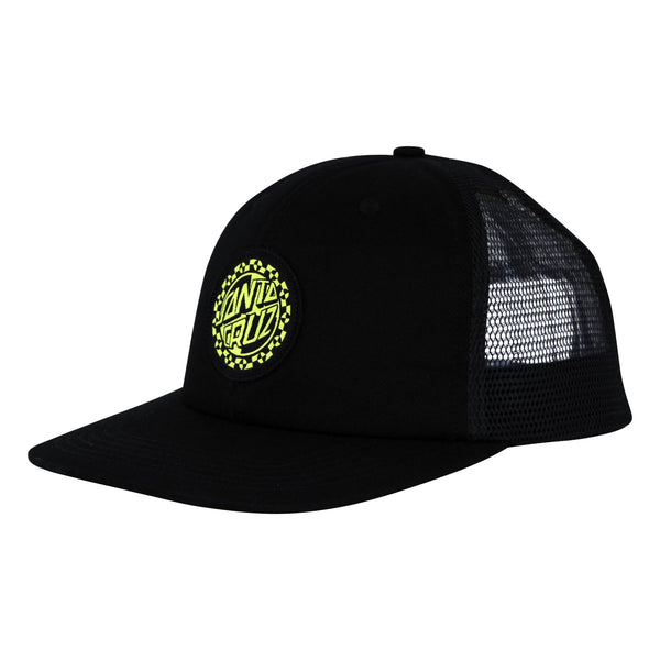 santa cruz skateboards Malba Crash Dot Santa Cruz Trucker Hat