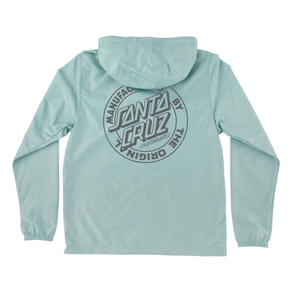 Santa Cruz Skateboards MFG Dot Lined Womens Santa Cruz Windbreaker