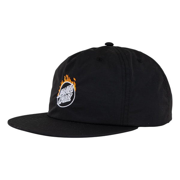 santa cruz skateboards Minimal Burnt Opus Snapback Santa Cruz Hat