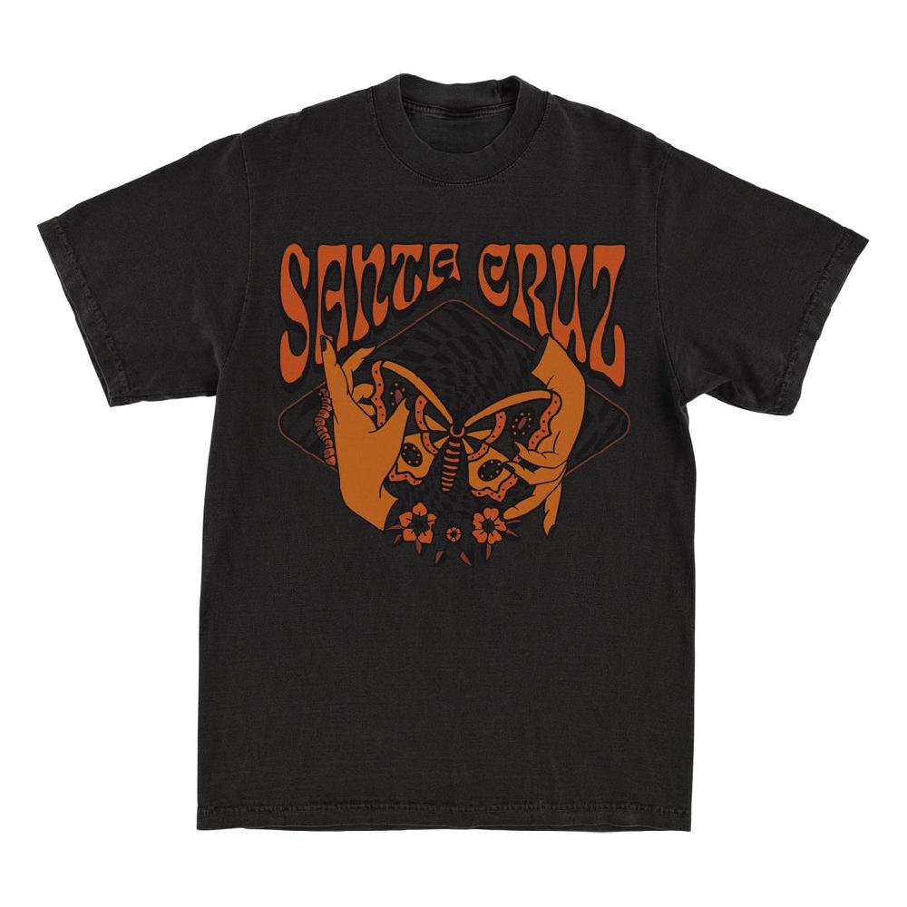 Santa Cruz Skateboards Monarch Portal Womens Santa Cruz Oversized T-Shirt