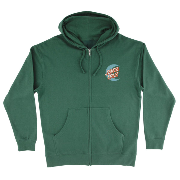 santa cruz skateboards Moon Dot Womens Santa Cruz Zip Hoodie