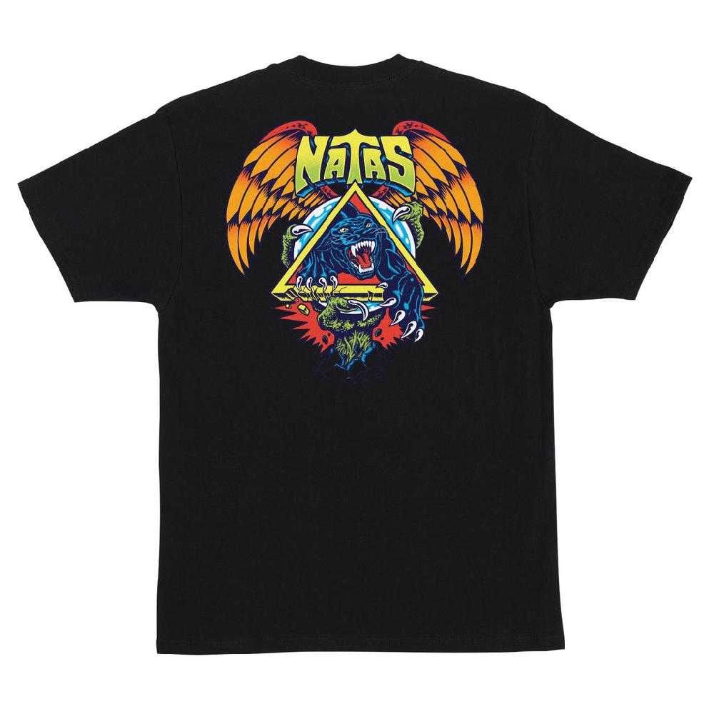 Santa Cruz Skateboards Natas SC Panther Mens Santa Cruz T-Shirt
