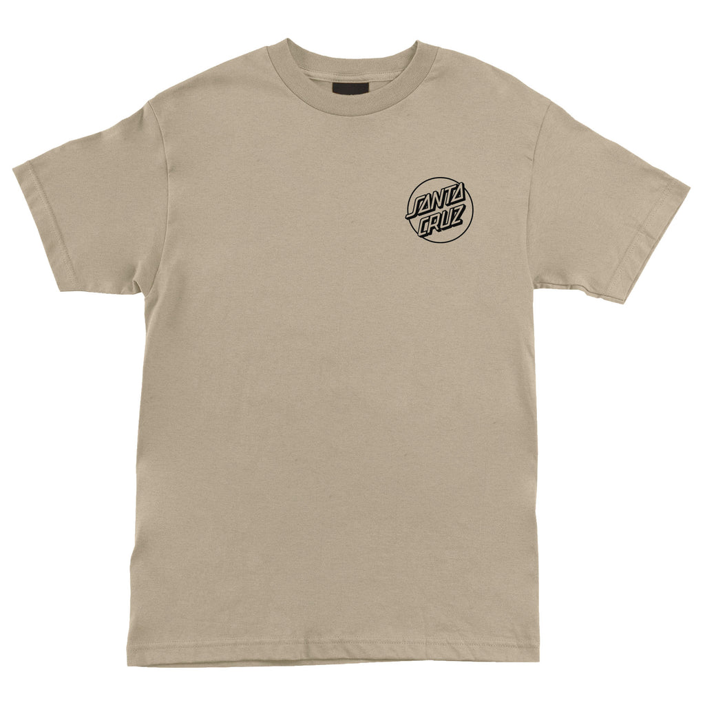 Santa Cruz Skateboards Opus Dot Chest Logo Mens Santa Cruz T-Shirt