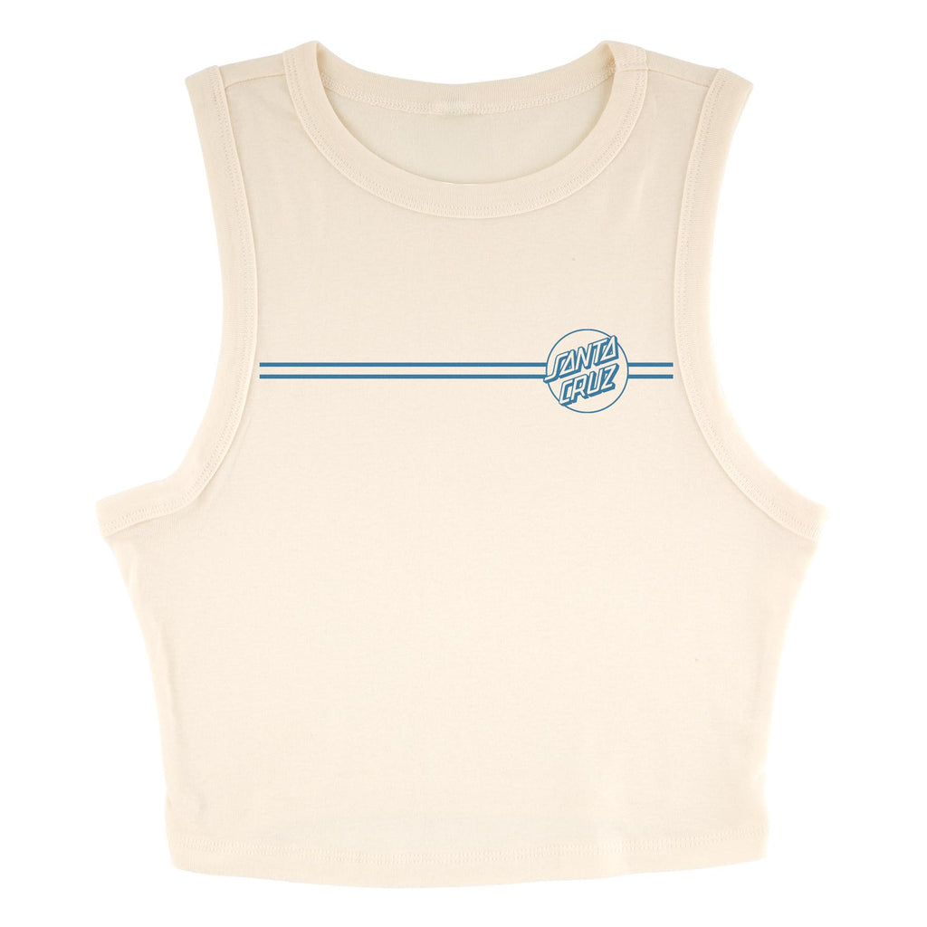 Santa Cruz Skateboards Opus Stripes Womens Santa Cruz Tank