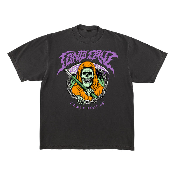 santa cruz skateboards Out Of Time Mens Santa Cruz T-Shirt