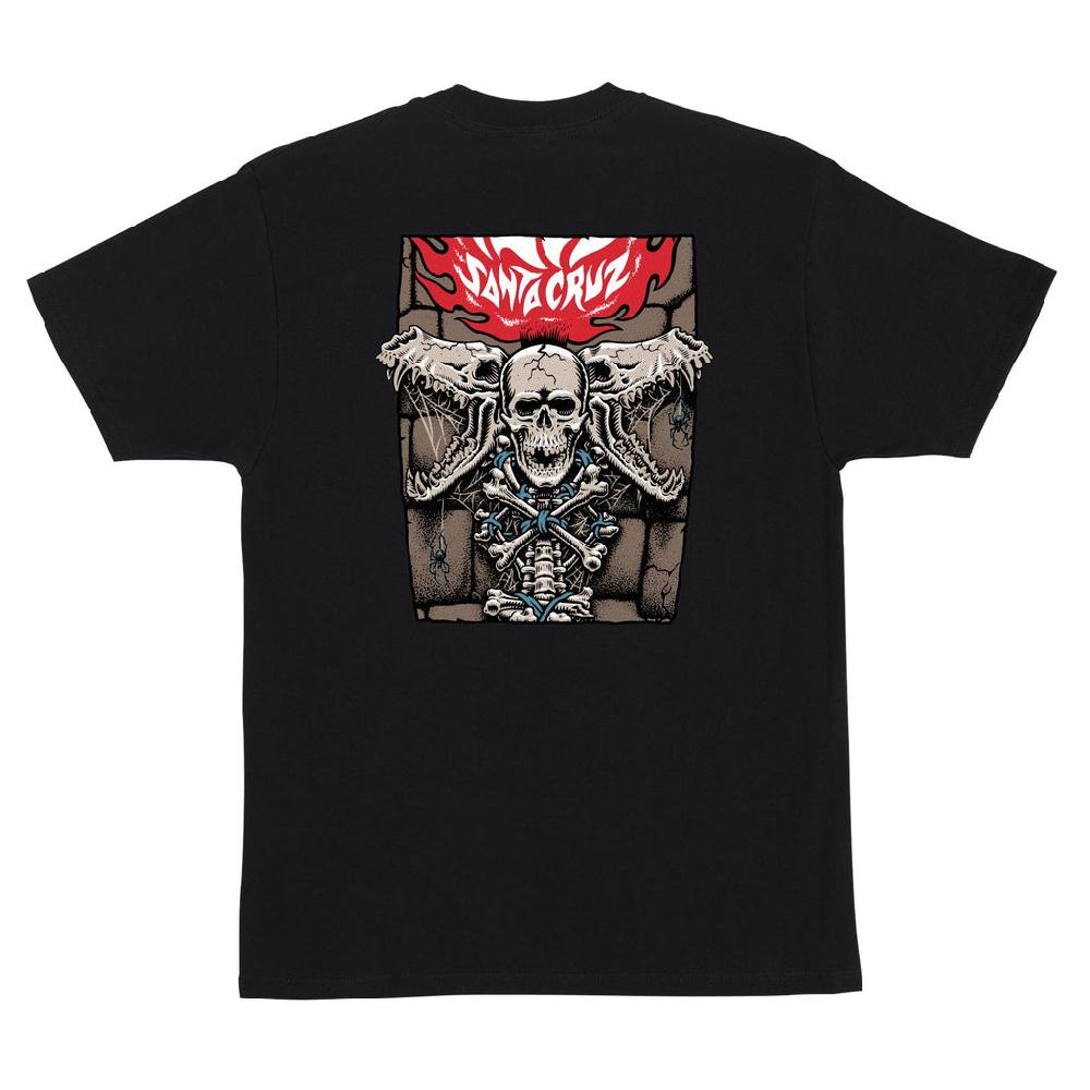 Santa Cruz Skateboards Pace Torch Center Mens Santa Cruz T-Shirt