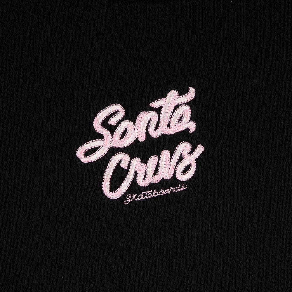 Santa Cruz Skateboards Ribbon Script Womens Santa Cruz Crew Neck Sweater