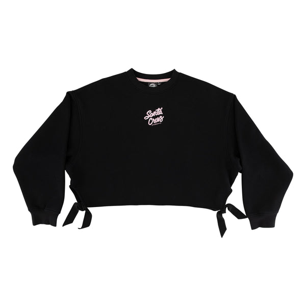 santa cruz skateboards Ribbon Script Womens Santa Cruz Crew Neck Sweater