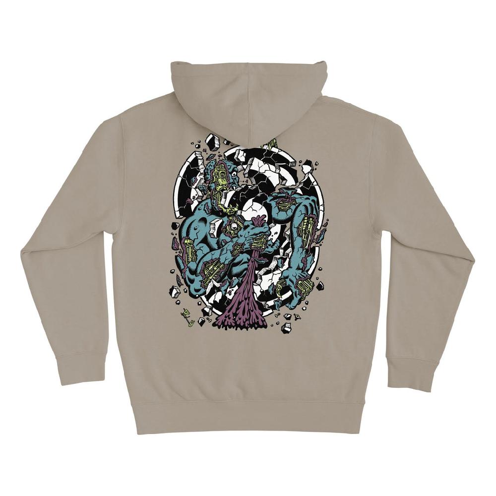 Santa Cruz Skateboards Roskopp Dissect Mens Santa Cruz Hoodie