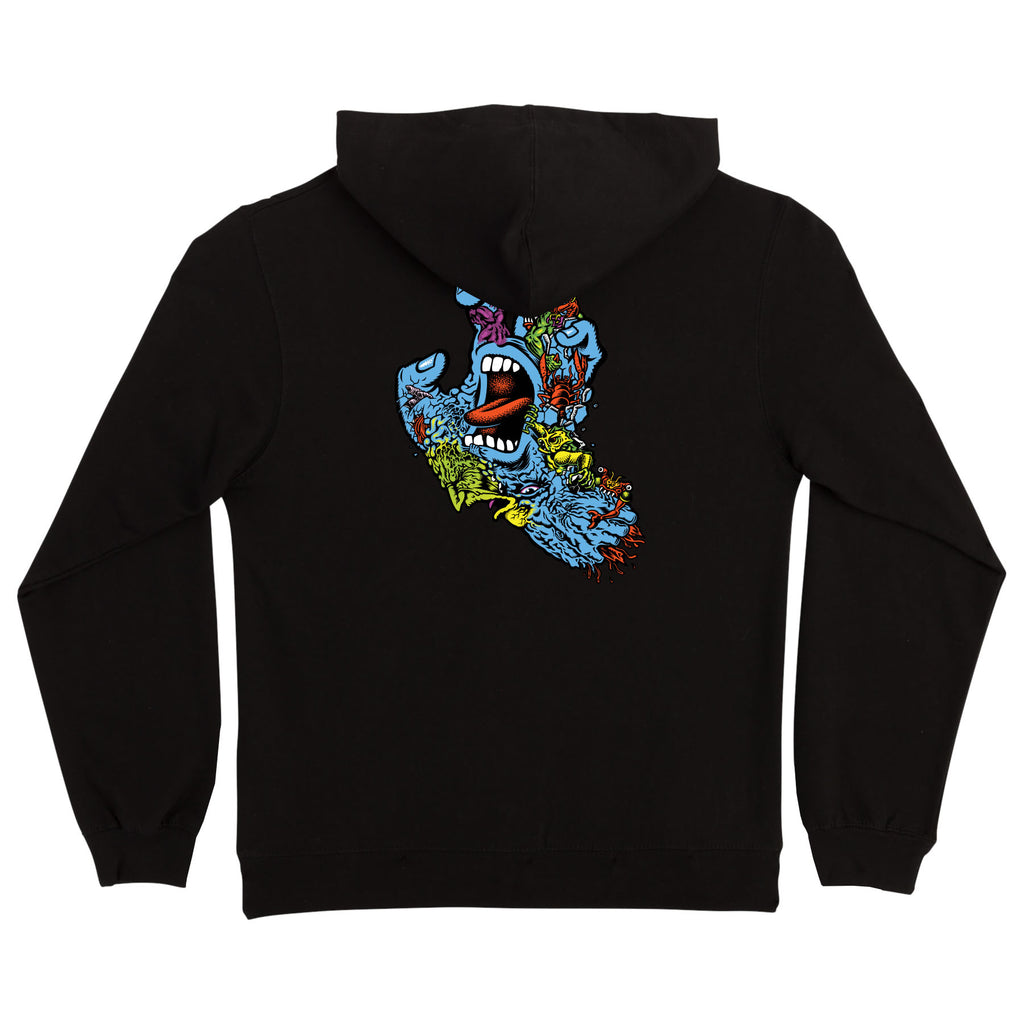 Santa Cruz Skateboards Roskopp Screaming Five Youth Santa Cruz Hoodie