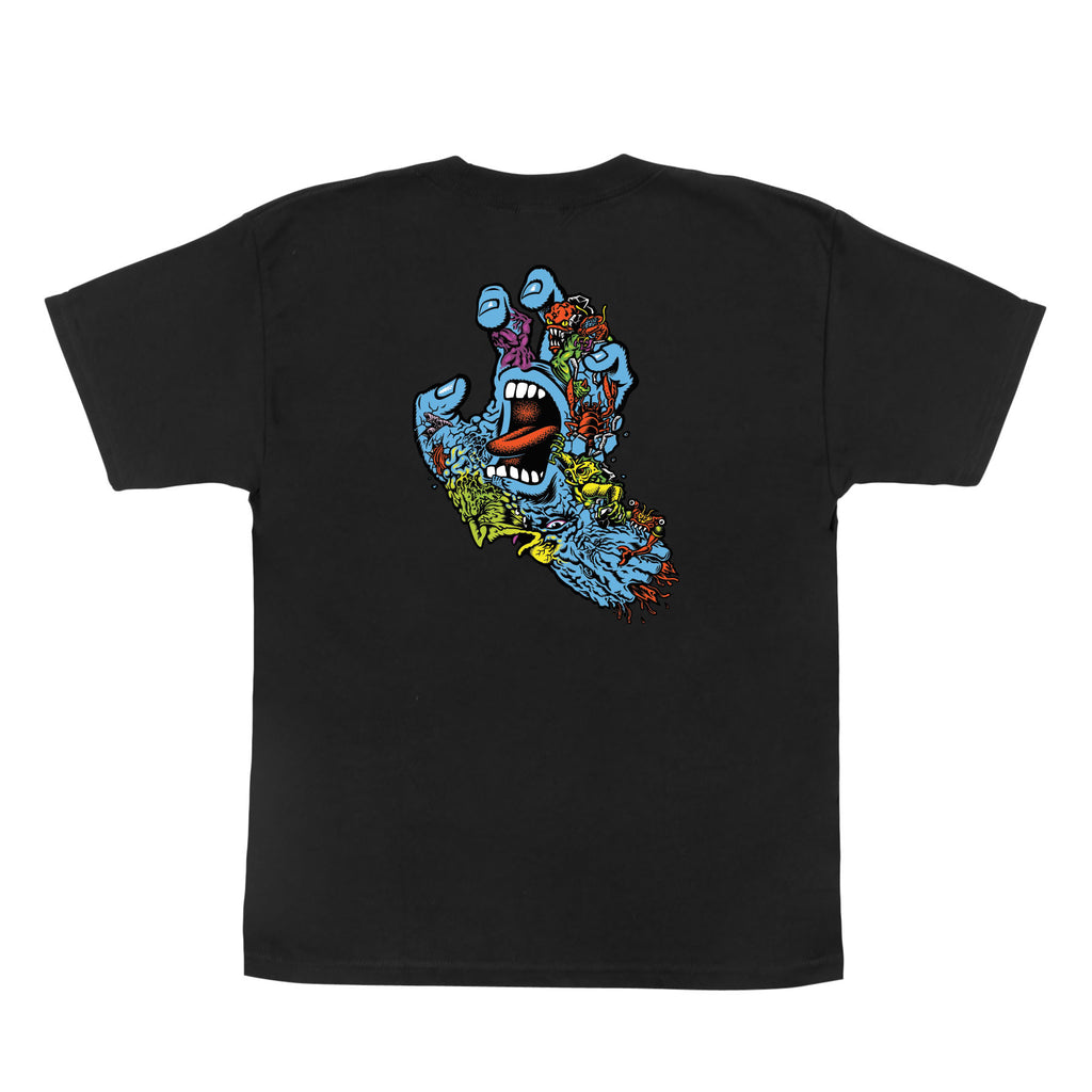 Santa Cruz Skateboards Roskopp Screaming Five Youth Santa Cruz T-Shirt