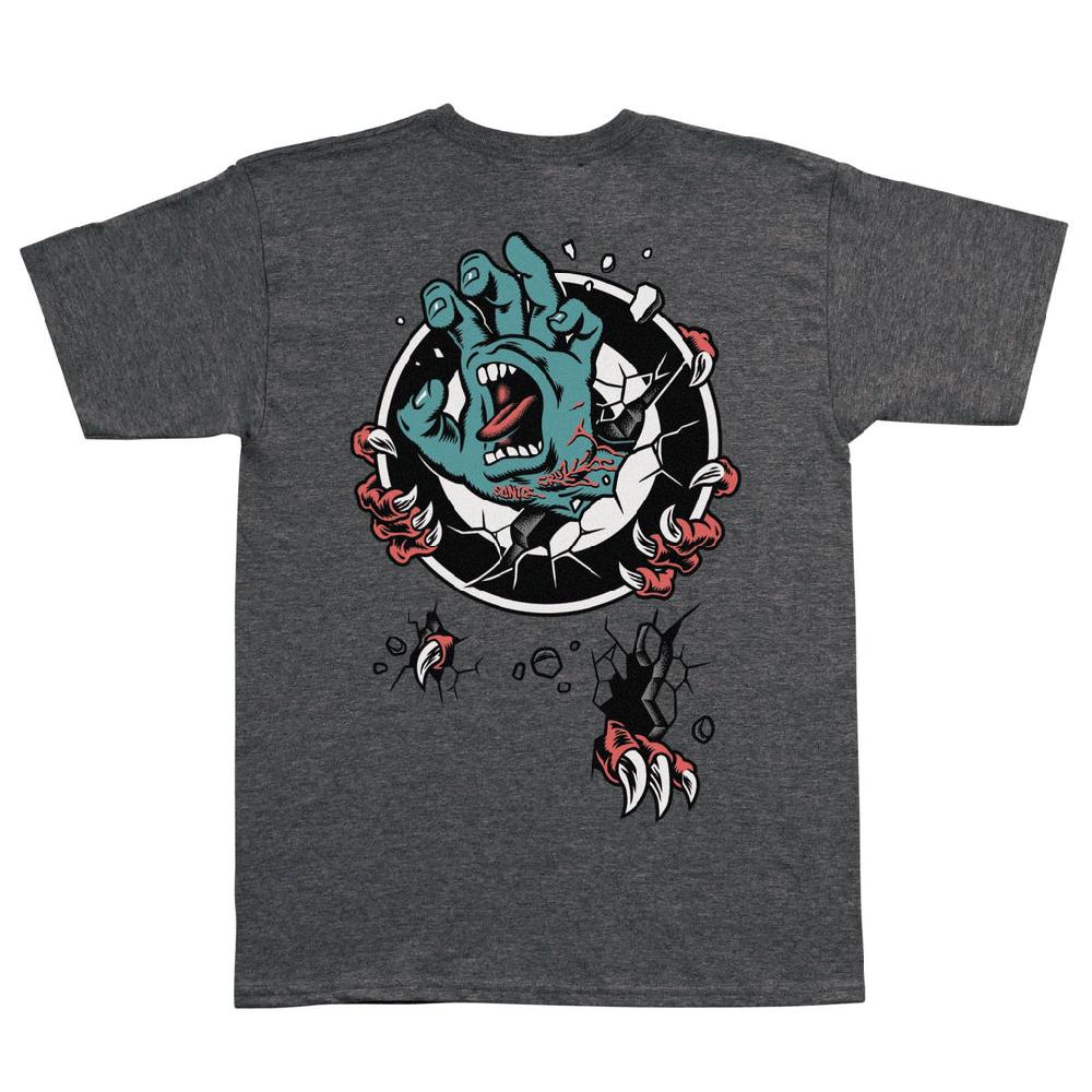 Santa Cruz Skateboards Roskopp Screaming Target Mens Santa Cruz T-Shirt