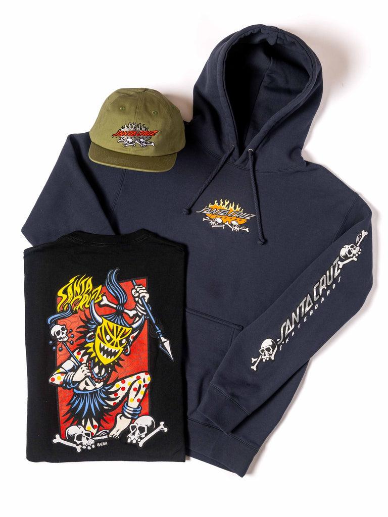 Santa Cruz Skateboards Salba Voodoo Pit Mens Santa Cruz Hoodie