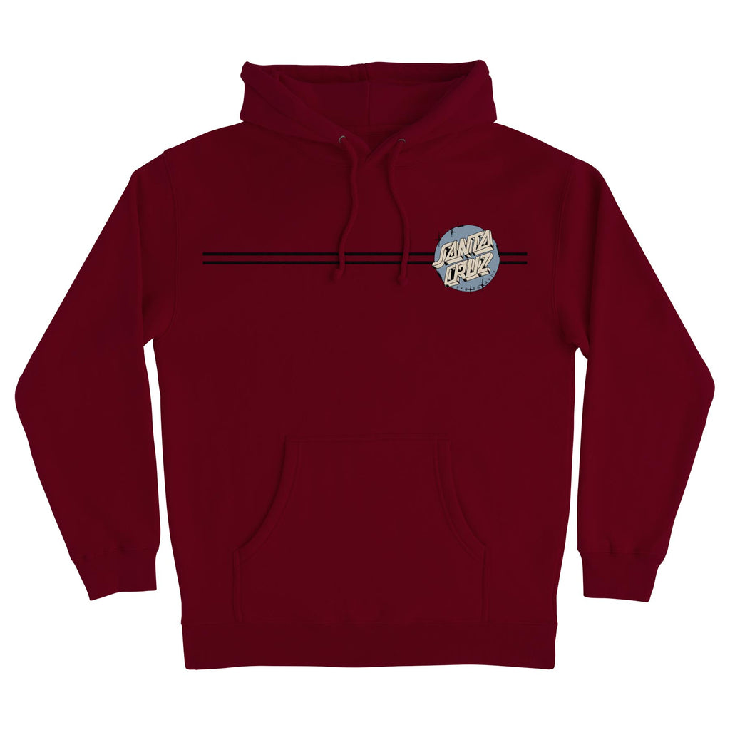 Santa Cruz Skateboards Scrawl Brick Dot Mens Santa Cruz Hoodie