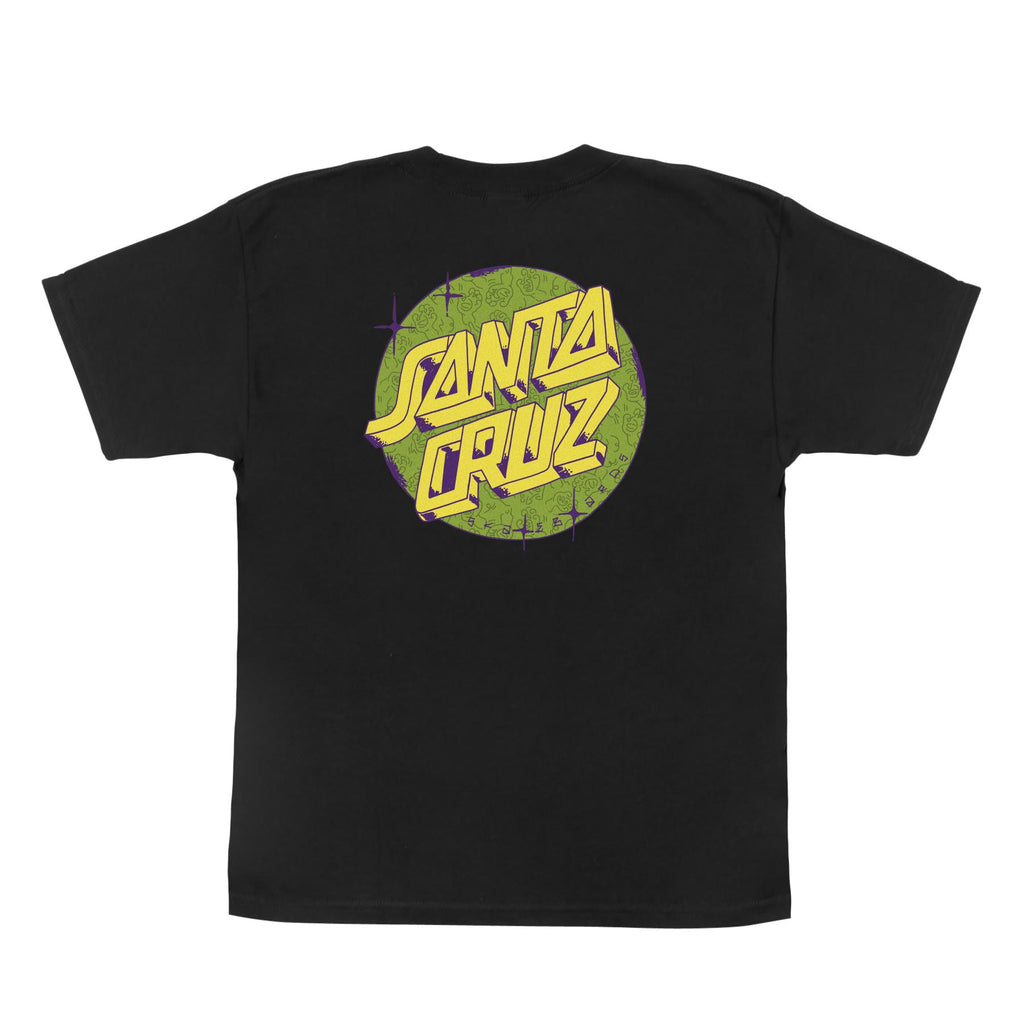 Santa Cruz Skateboards Scrawl Fill Dot Youth Santa Cruz T-Shirt