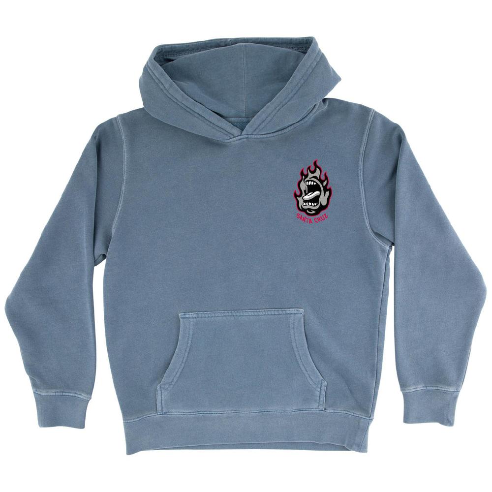 Santa Cruz Skateboards Screaming Fire Oval Santa Cruz Youth Hoodie