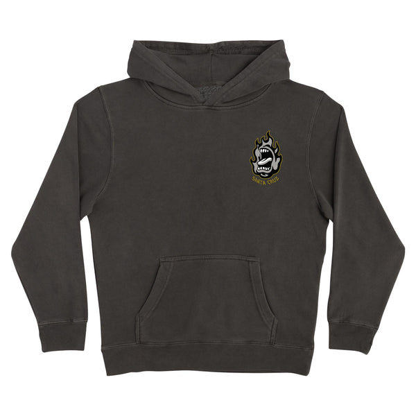 santa cruz skateboards Screaming Fire Oval Santa Cruz Youth Hoodie