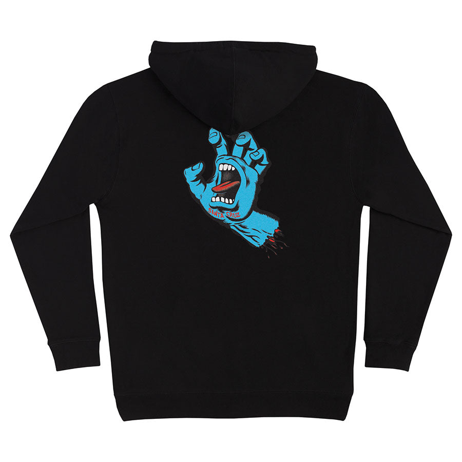 Santa Cruz Skateboards Screaming Hand Mens Santa Cruz Hoodie