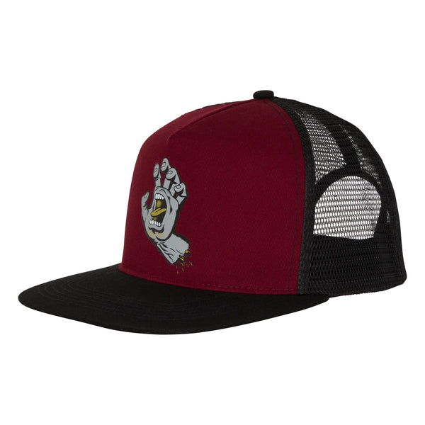 santa cruz skateboards Screaming Hand Trucker Santa Cruz Hat